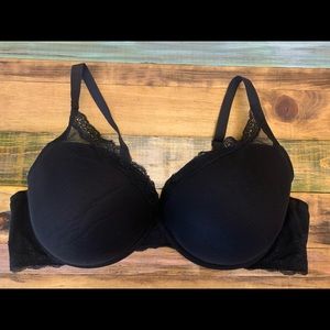 Torrid Lace & Mesh Push Up Plunge Bra